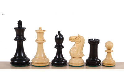 Piezas de ajedrez OXFORD ebonisadas 3,75''